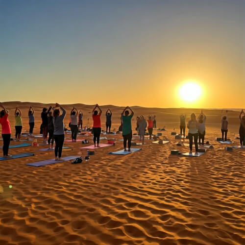 Sport en groupe à Marrakech